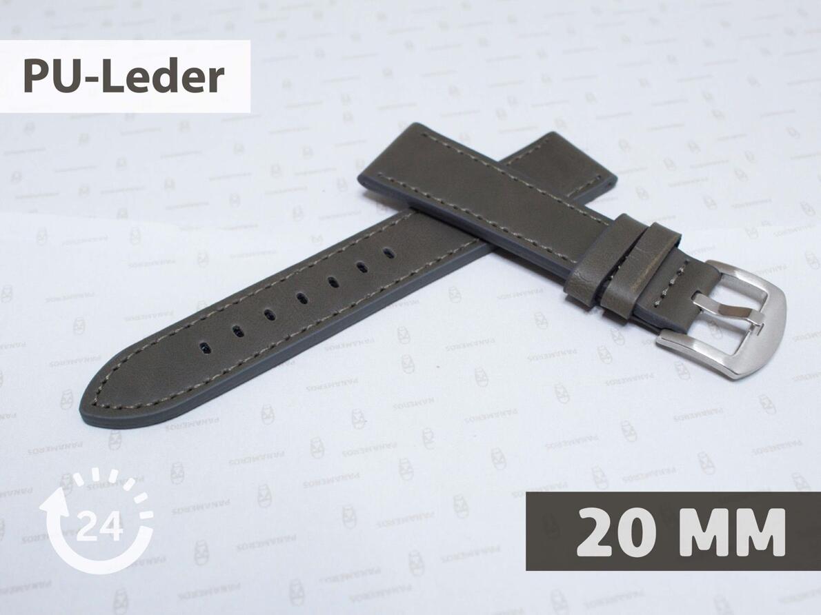 20mm Uhr-Armband, Light Gray, SMT-2024>