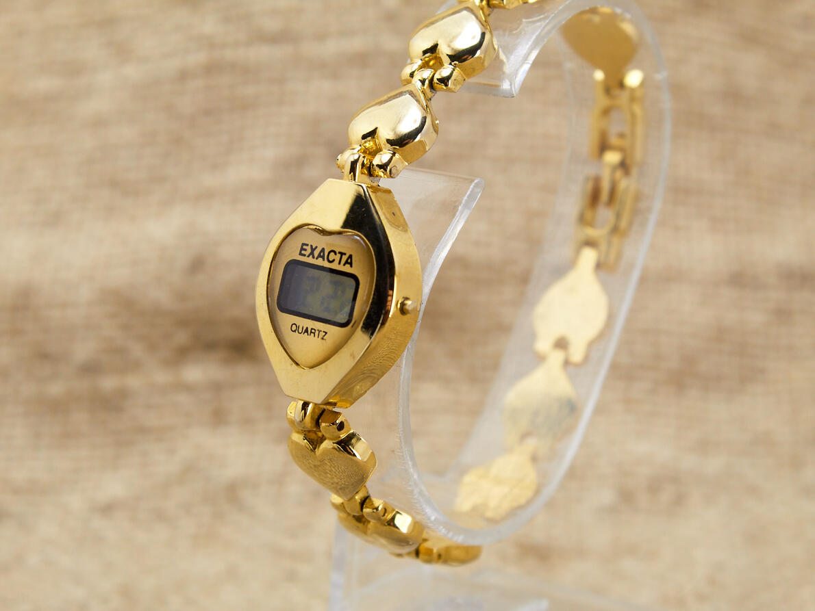 Digital Uhr, Damen,  Exacta, 19 mm>