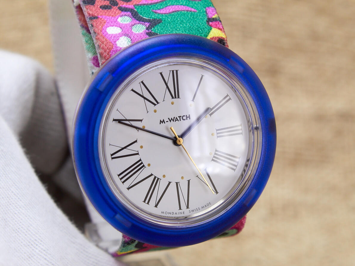 Damen Uhr, M-Watch, 46 mm>