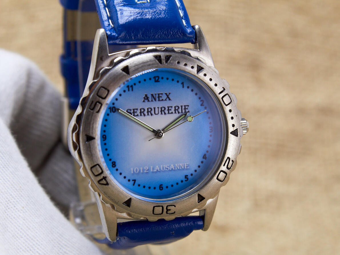 Herren Uhr,  Anex Serrurerie, 39 mm>