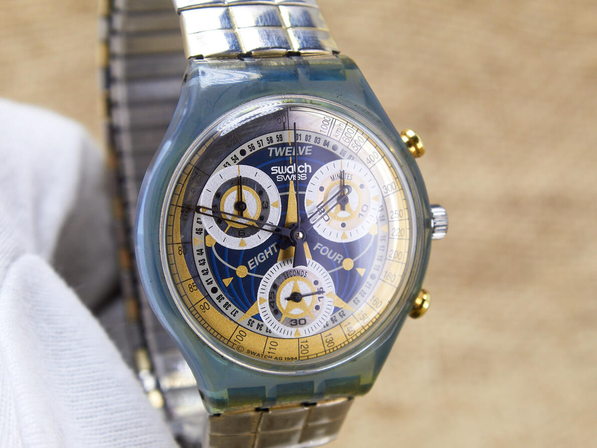 Chronograph Uhr, Herren, Swatch 9003>