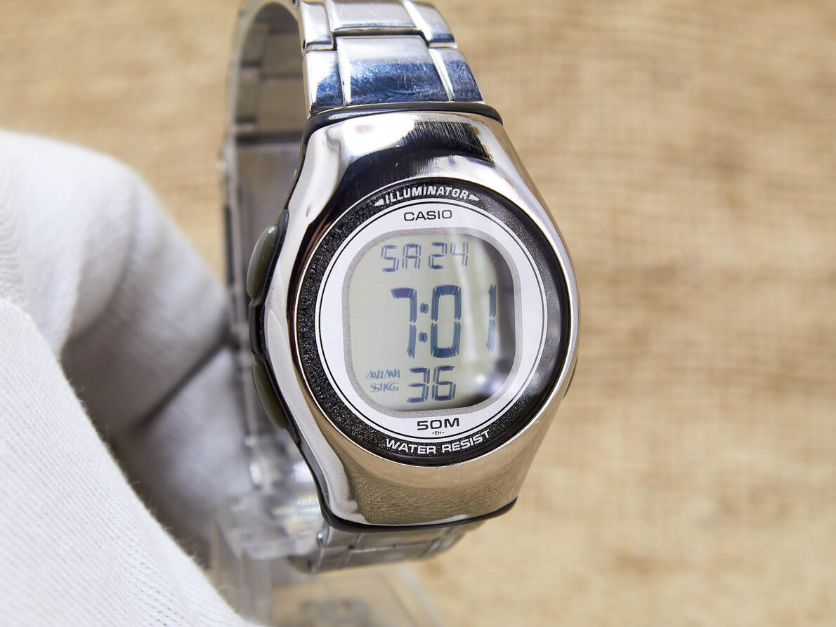 Digital Uhr, Damen, Casio LW-E11, 33 mm>