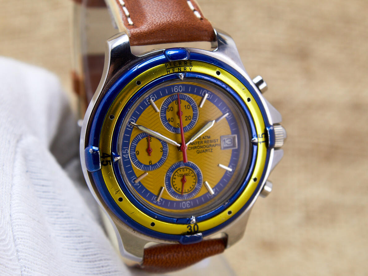 Chronograph Uhr, Herren, Pierre Henry 163412>
