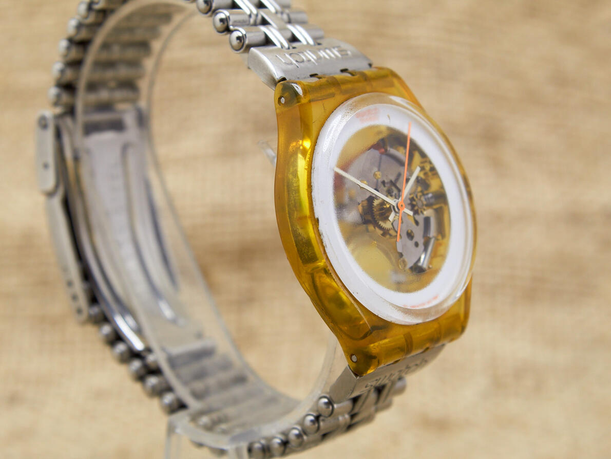 Damen Uhr, Swatch 8264-P, 34 mm>