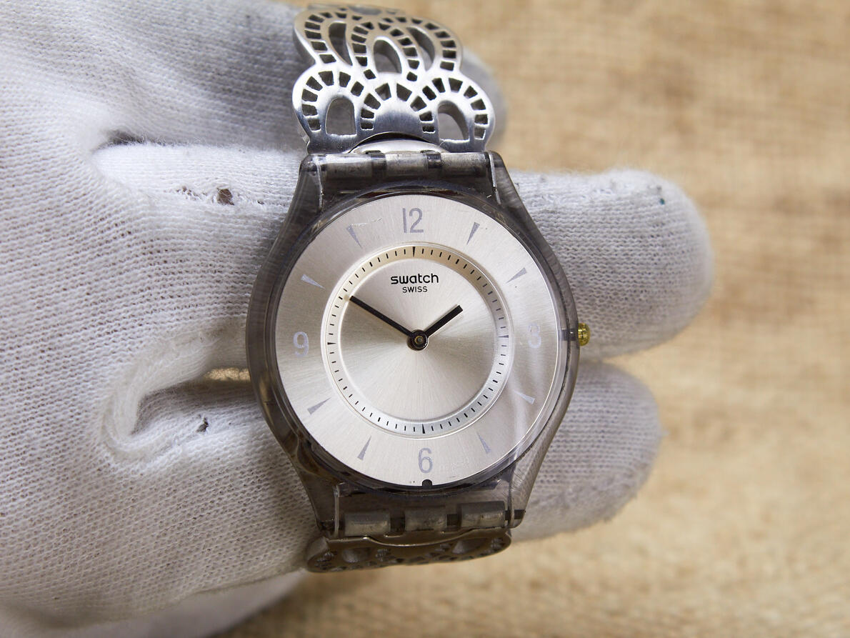 Damen Uhr, Swatch Skin, 34 mm>